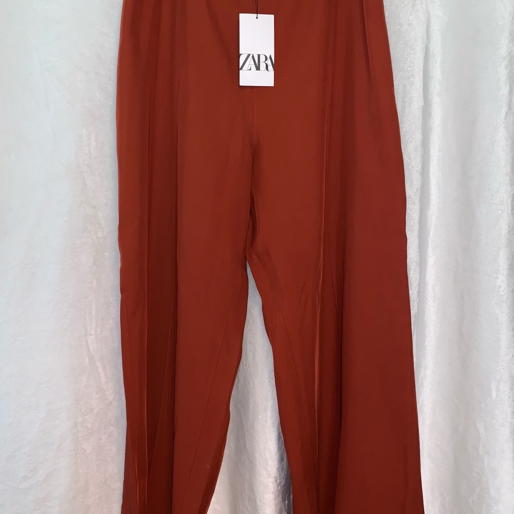 Zara WIDE FLOWY PANTS